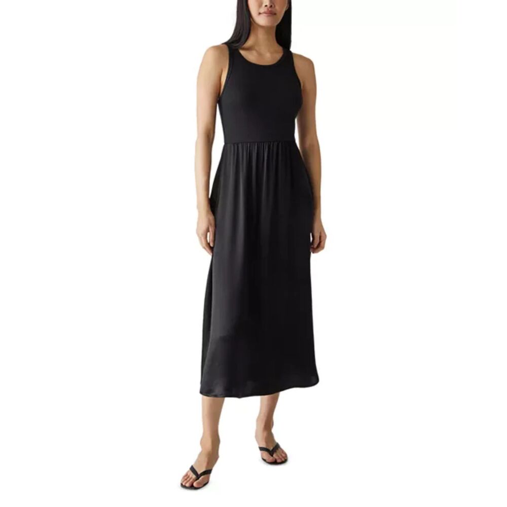 Michael‎ Stars Bridgette Mixed Media Tank Dress | Size XS